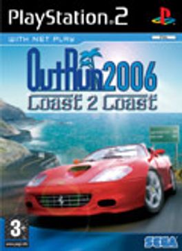 OutRun 2006: Coast 2 Coast PS2 box art