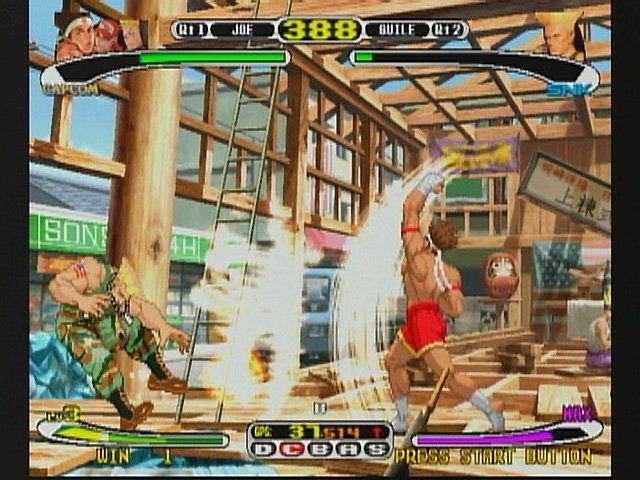 Capcom vs Snk 2: Mark of the Millennium 2001 screenshot 1