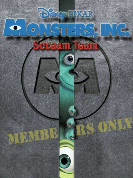 Monsters, Inc. Scream Team PS2 box art