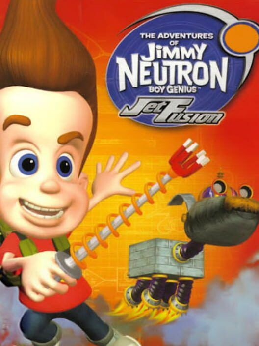 The Adventures of Jimmy Neutron Boy Genius: Jet Fusion PS2 box art