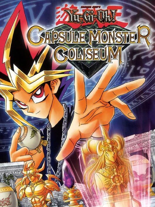 Yu-Gi-Oh! Capsule Monster Coliseum PS2 box art