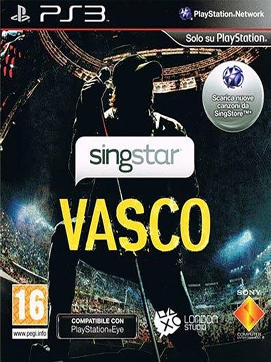 SingStar: Vasco PS2 box art