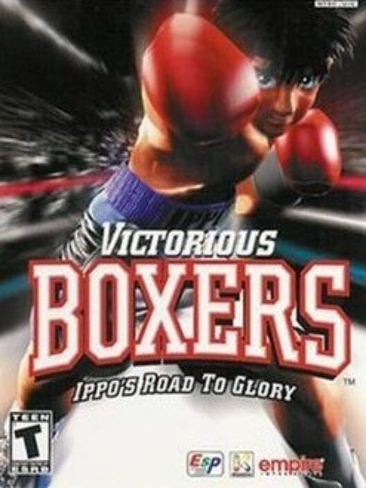 Victorious Boxers: Ippo's Road to Glory PS2 box art