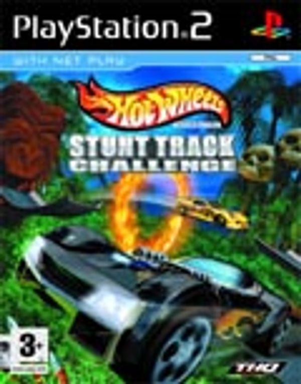Hot Wheels Stunt Track Challenge PS2 box art