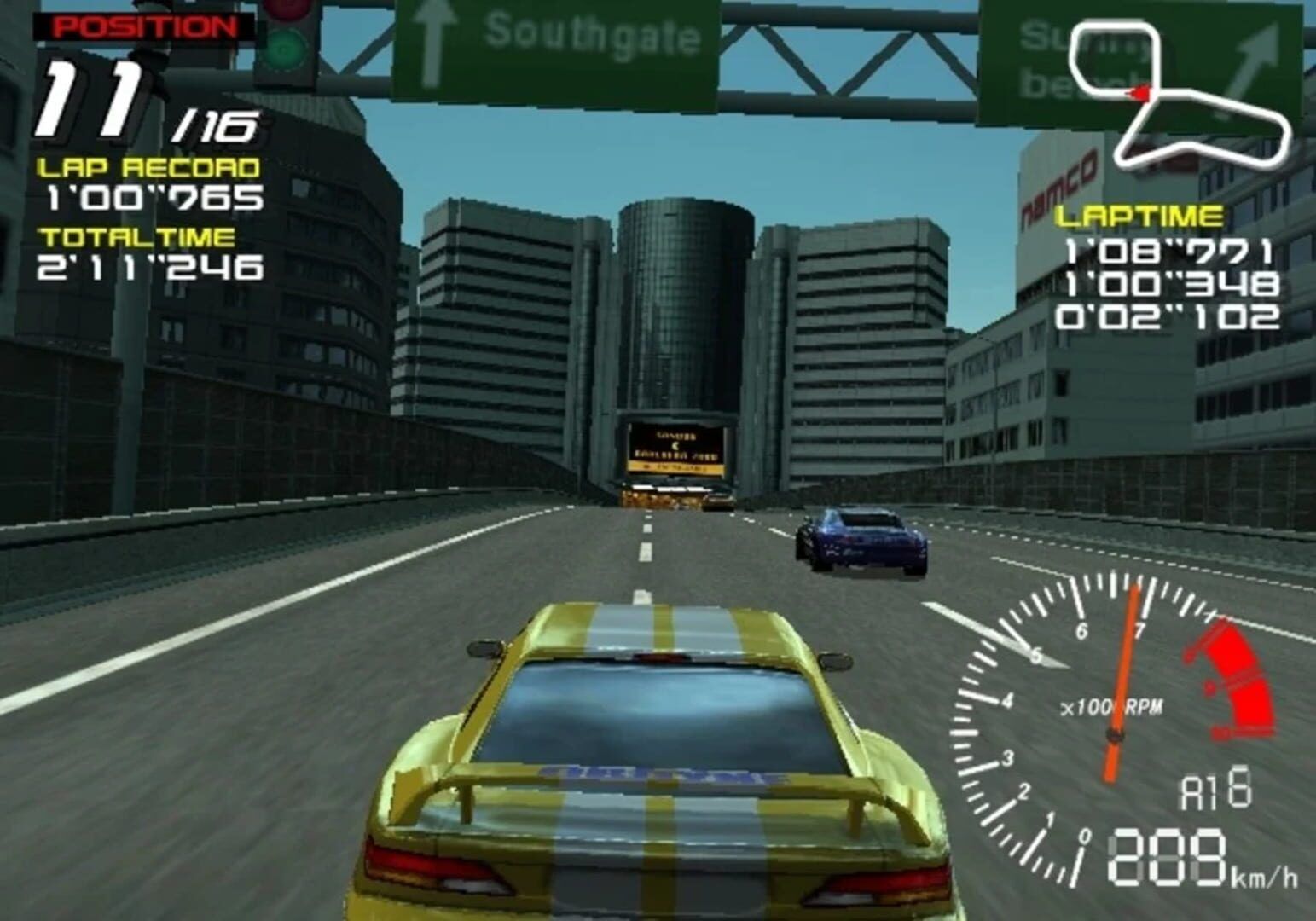 Ridge Racer V screenshot 2