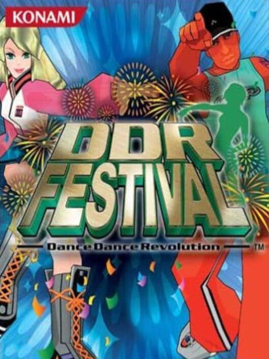 DDR Festival Dance Dance Revolution PS2 box art