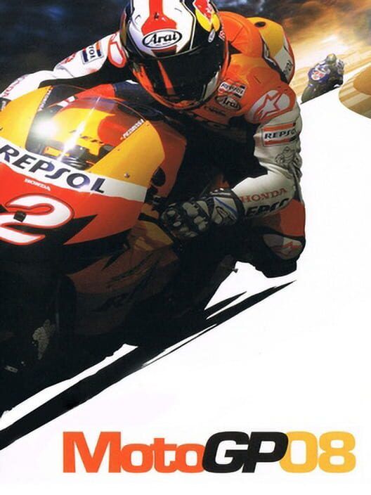 MOTOGP '08 PS2 box art