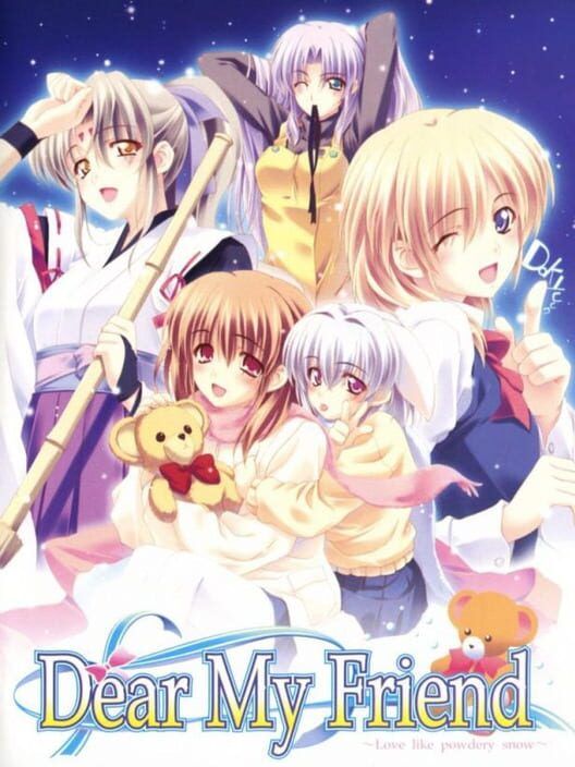 Dear My Friend: Love Like Powdery Snow PS2 box art