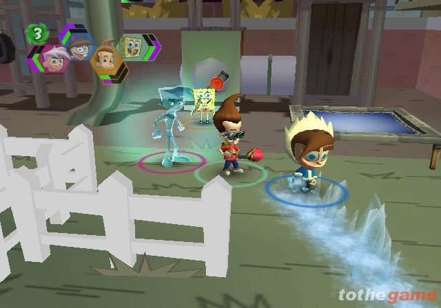 SpongeBob SquarePants and Friends: Unite! (Aka Nicktoons Unite!) screenshot 7