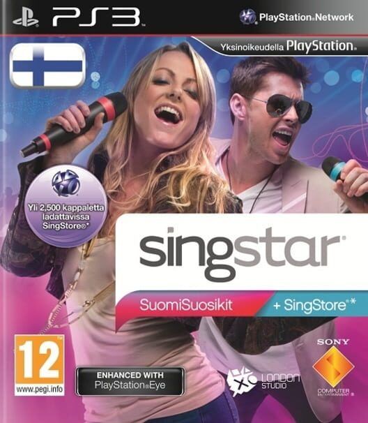 SingStar: SuomiSuosikit PS2 box art