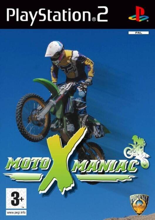 Moto X Maniac PS2 box art
