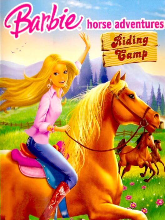 Barbie Horse Adventures: Riding Camp PS2 box art
