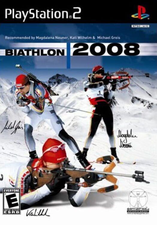 Biathlon 2008 PS2 box art