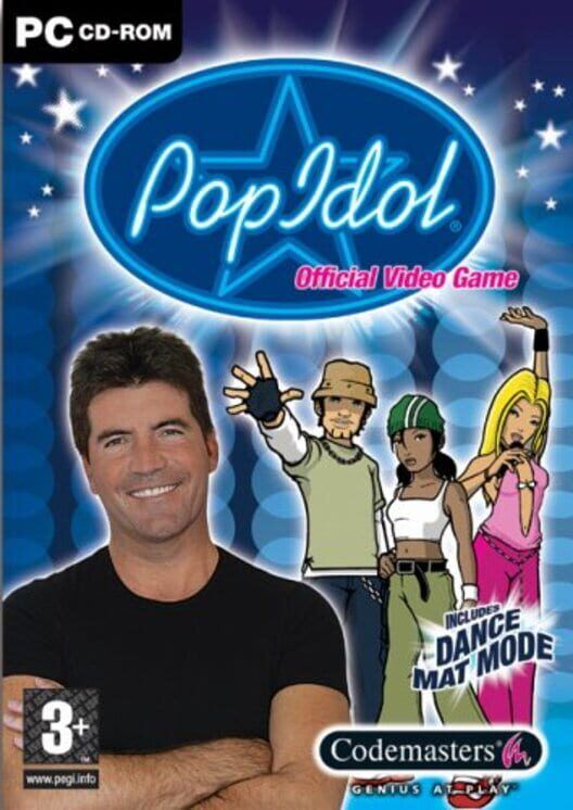 Pop Idol: The Official Video Game PS2 box art