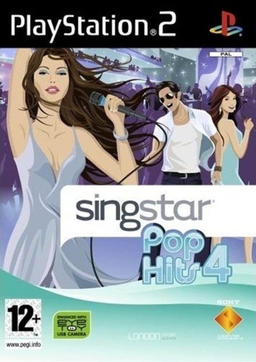 SingStar: Pop Hits 4 PS2 box art