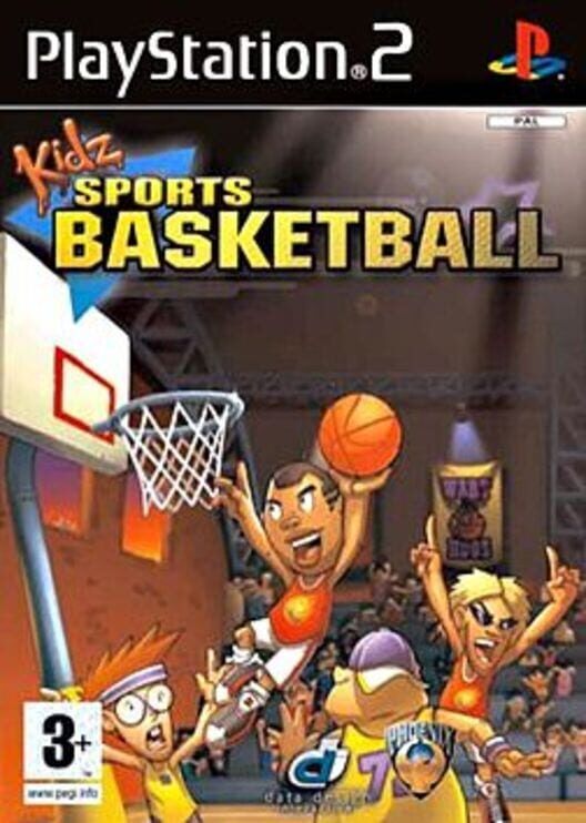 Kidz Sports Basketball PS2 box art