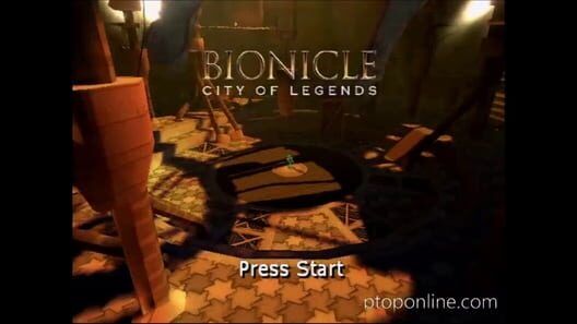 Bionicle: City of Legends PS2 box art