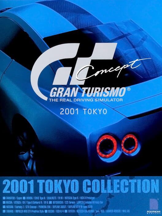 Gran Turismo Concept: 2001 Tokyo PS2 box art