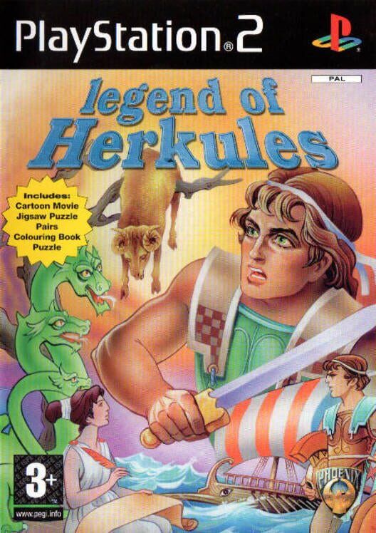 Legend of Herkules PS2 box art