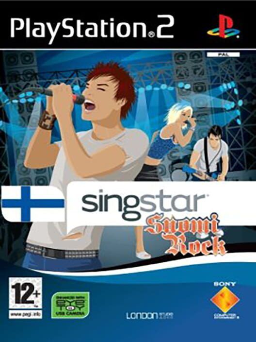SingStar: SuomiRock PS2 box art