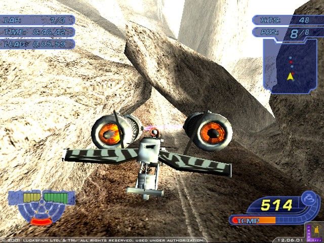 Star Wars: Racer Revenge screenshot 4