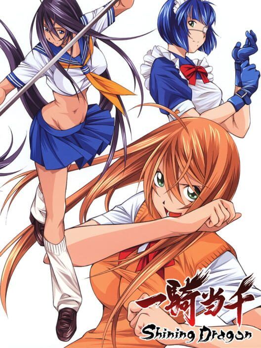 Ikkitousen: Shining Dragon PS2 box art