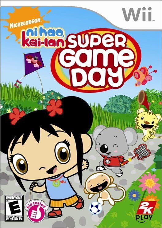 Ni Hao Kai-LAN: Super Game Day PS2 box art