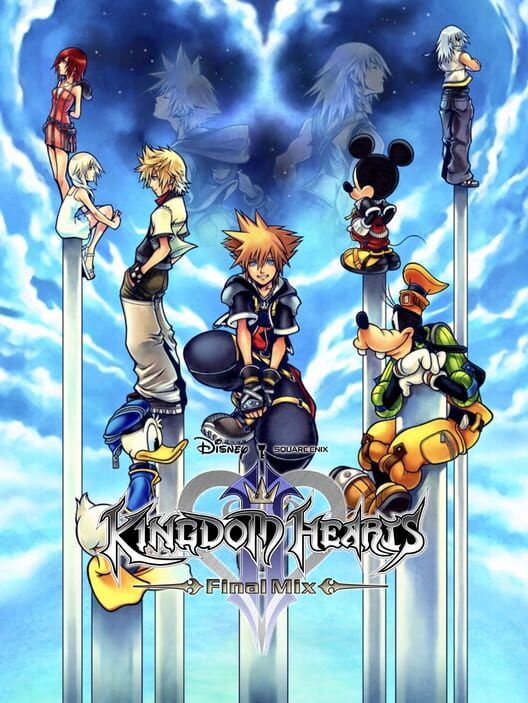 Kingdom Hearts II Final Mix PS2 box art