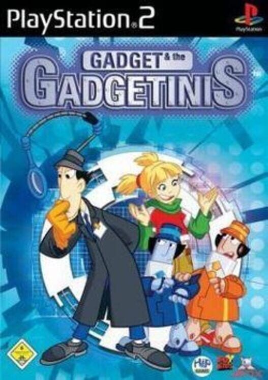 Gadget and the Gadgetinis PS2 box art