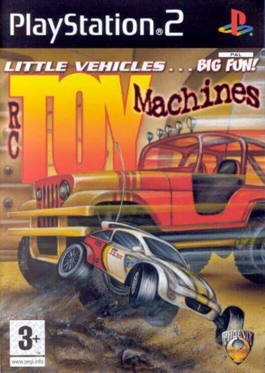 Rc Toy Machines PS2 box art