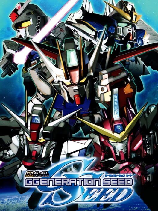 SD Gundam G Generation Seed PS2 box art