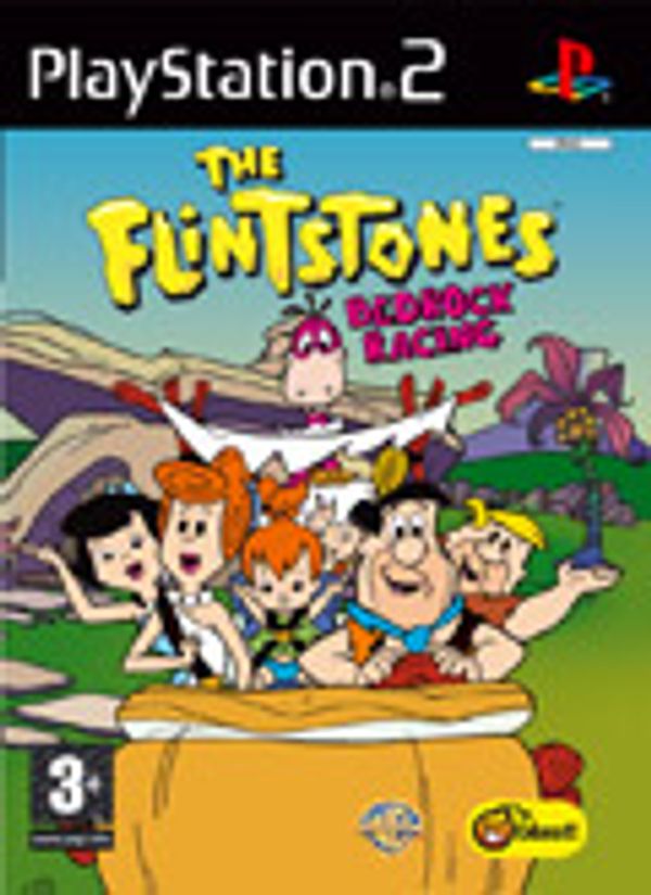 Flintstones: Bedrock Racing PS2 box art
