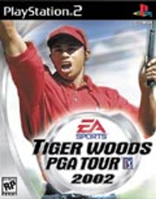 Tiger Woods PGA Tour 2002 PS2 box art