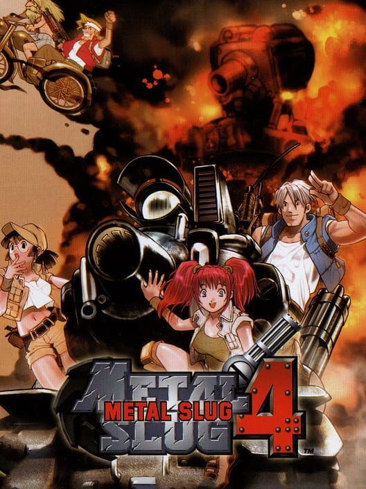 Metal Slug 4 PS2 box art