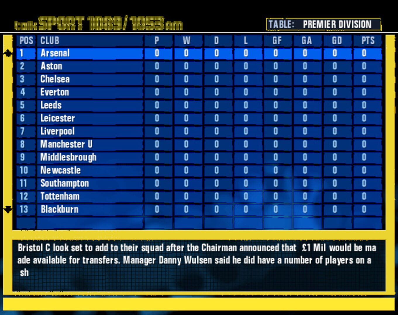 Premier Manager 2003-04 screenshot 6