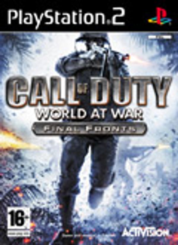 Call of Duty: World at War PS2 box art