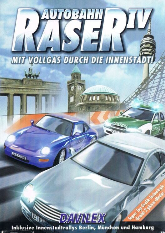 Autobahn Raser IV PS2 box art