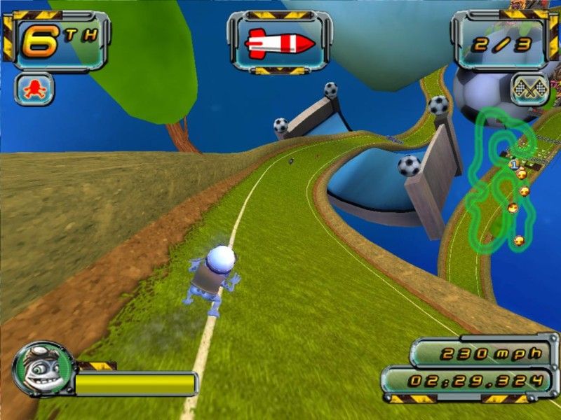 Crazy Frog Racer 2 screenshot 1