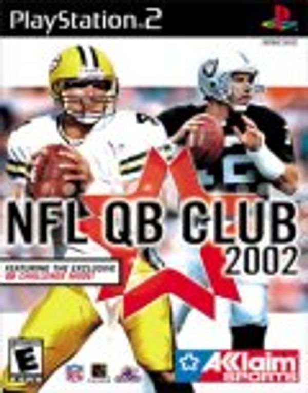 NFL Qb Club 2002 PS2 box art