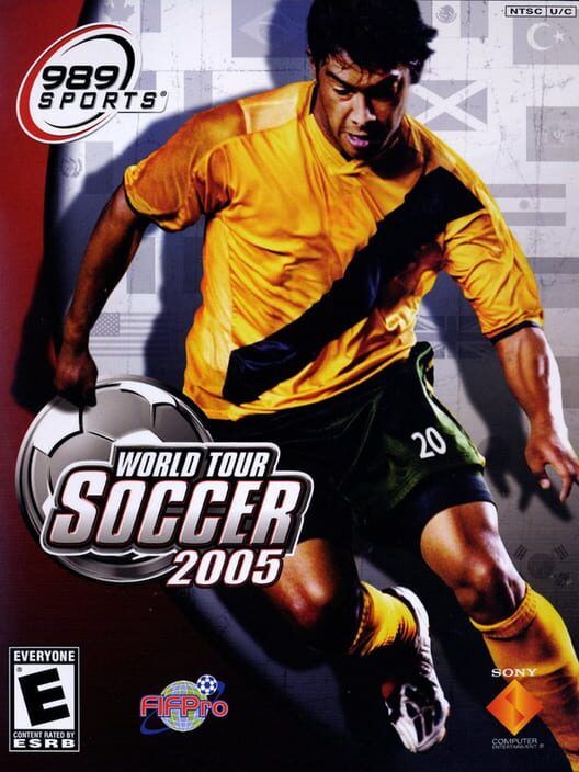 World Tour Soccer 2005 PS2 box art