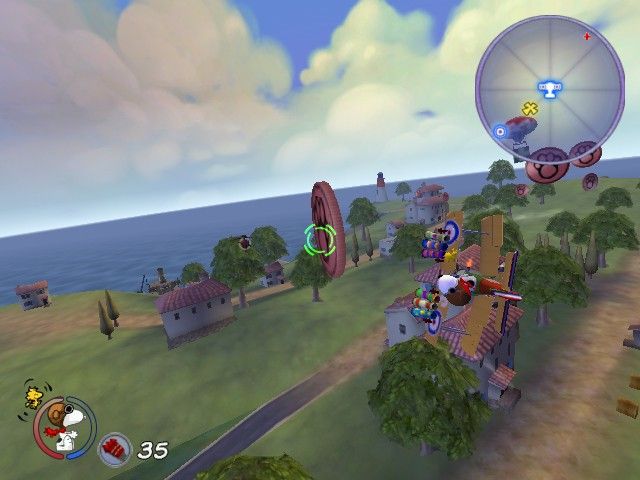 Snoopy vs the Red Baron screenshot 9