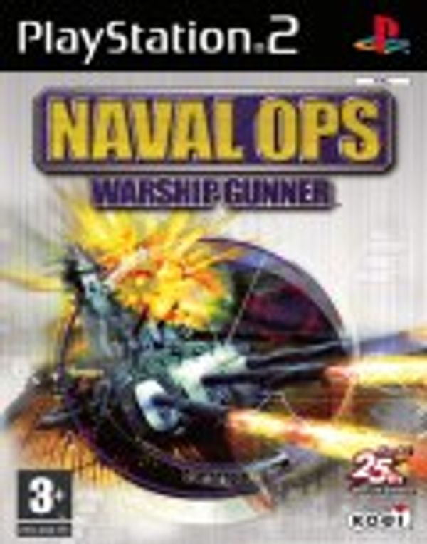 Naval Ops: Warship Gunner PS2 box art