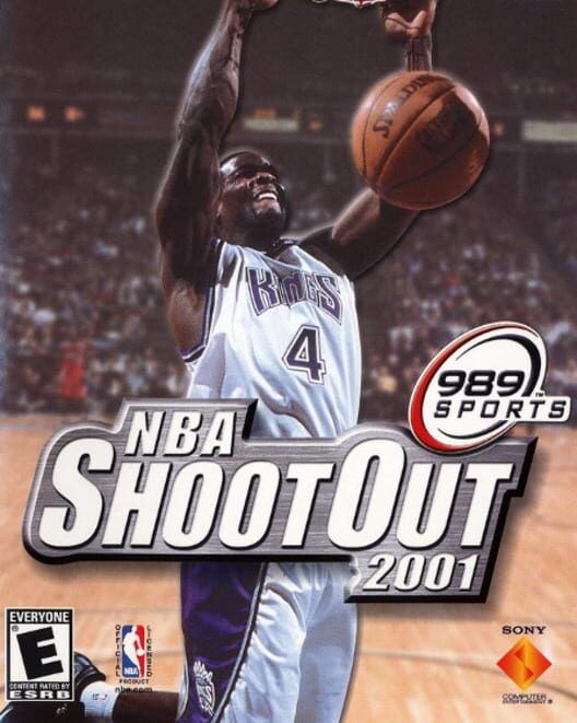 NBA ShootOut 2001 PS2 box art