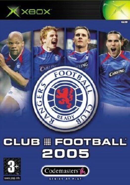 Rangers Club Football 2005 PS2 box art