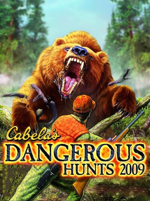 Cabela's Dangerous Hunts 2009 PS2 box art