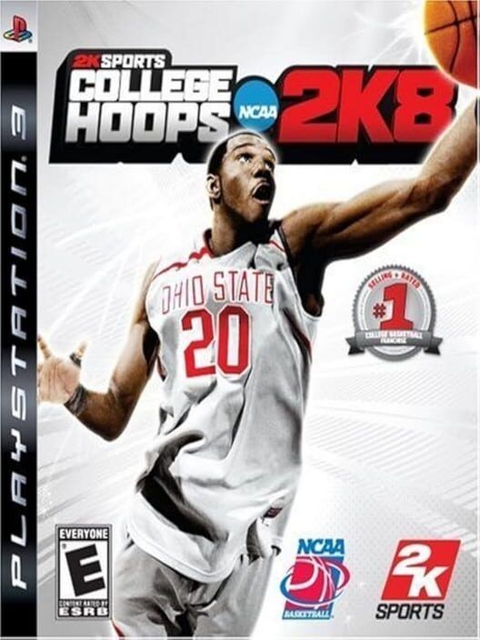 NCAA College Hoops 2K8 PS2 box art