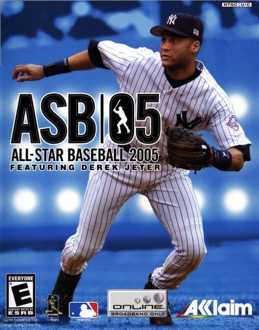 All-Star Baseball 2005 PS2 box art