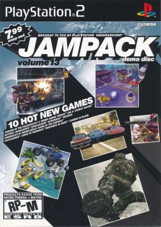 Jampack: Volume 13 PS2 box art