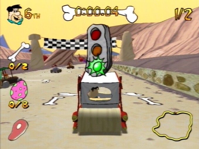 Flintstones: Bedrock Racing screenshot 8