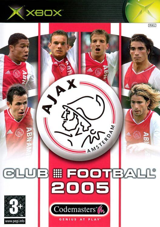 Ajax Club Football 2005 PS2 box art